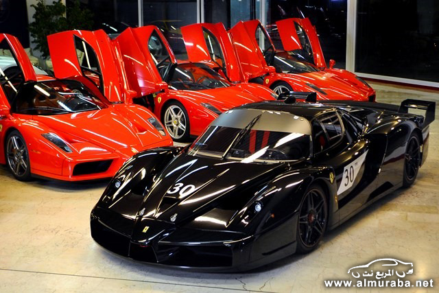 السيارة النادرة فيراري FXX السوداء لمايكل شوماخر معروضه للبيع مقابل 10 ملايين ريال 2